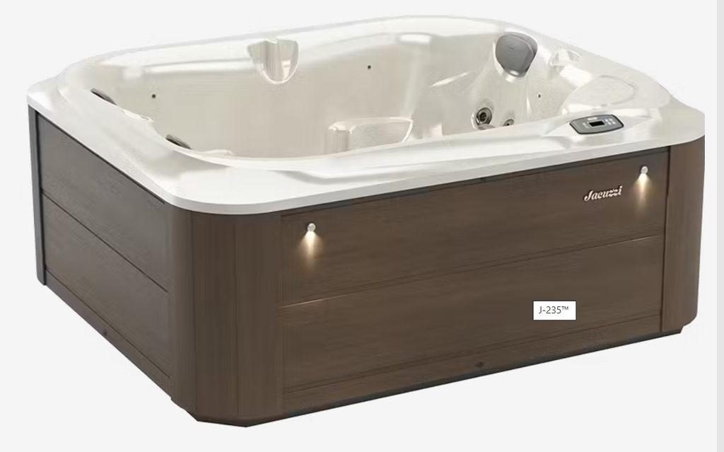 SPA JAC235 CON TAPA CABINET PECAN SHELL SILVER PEARL 2026