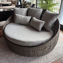 DAYBED KINGSTON CAFÉ MIXTO COJIN BEIGE HAIGB008A-W