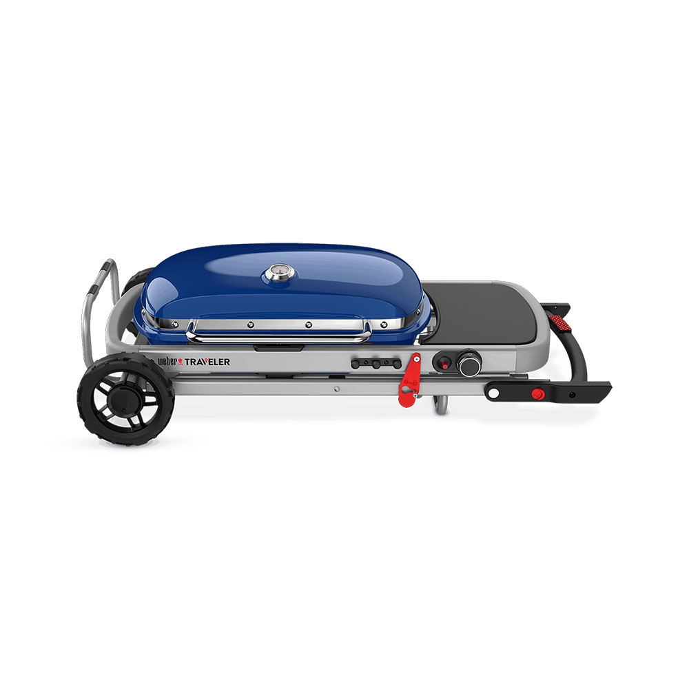 PARRILLA GAS PORTATIL TRAVELER AZUL WEB9030001