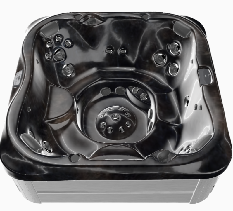 SPA JAC345 CON TAPA CABINET BRUSHED GRAY SHELL MIDNIGHT
