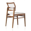 SILLA ZÉLIA COLOR NEGRO TELA H54 SULCAD360