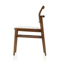 SILLA ZÉLIA COLOR NEGRO TELA H54 SULCAD360