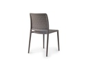 SILLA FAME-S SIN BRAZOS TAUPE PAP901680-61