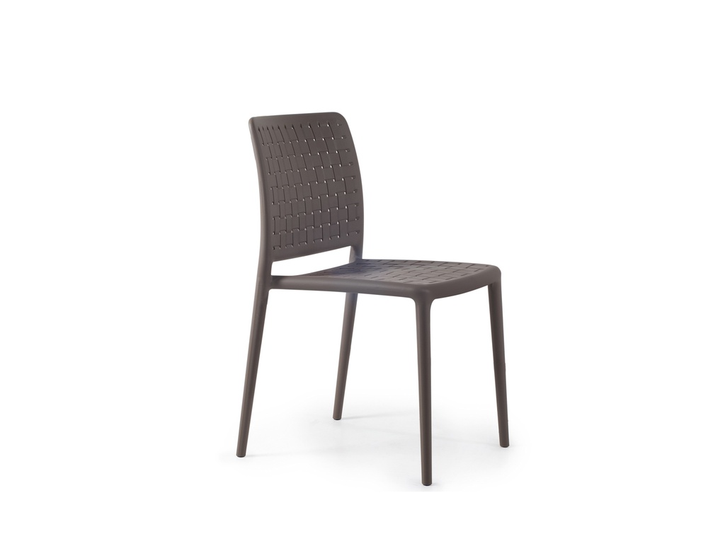 SILLA FAME-S SIN BRAZOS TAUPE PAP901680-61