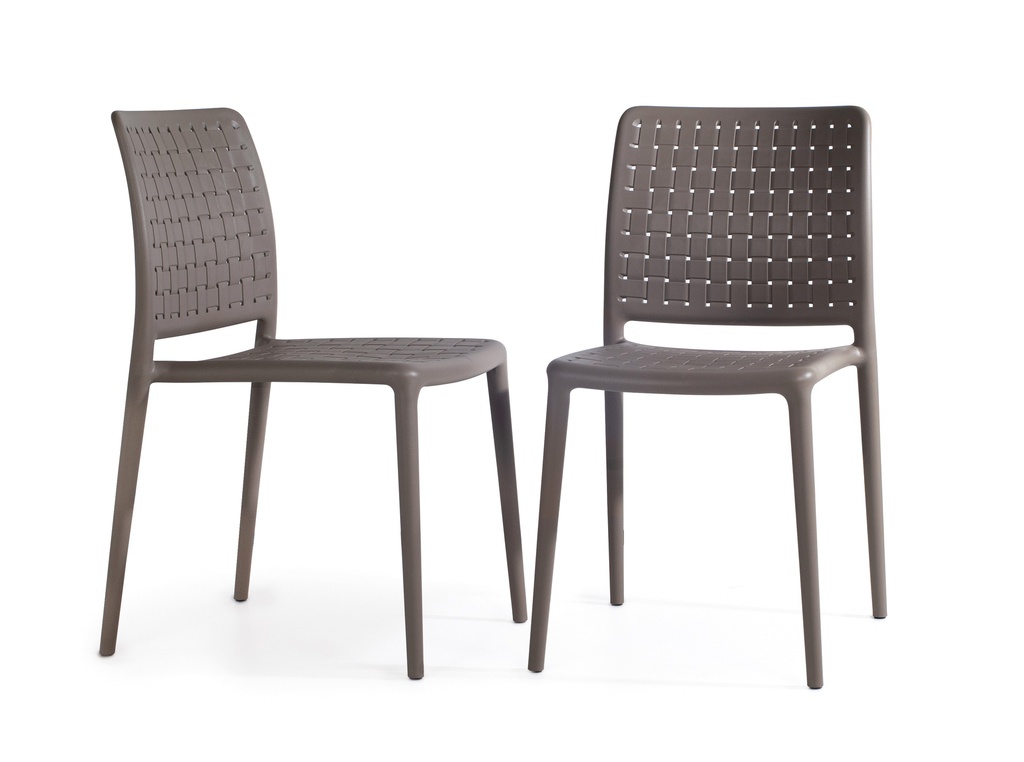 SILLA FAME-S SIN BRAZOS TAUPE PAP901680-61