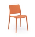 SILLA JOY-S SIN BRAZOS NARANJA PAP901550-72