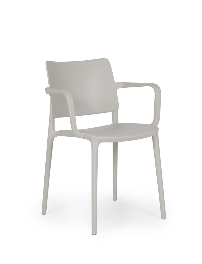 SILLA JOY-K CON BRAZOS GRIS PAP901581-17