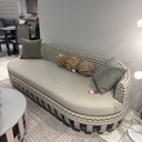 SOFA TRIPLE VASE BEIGE COJIN GRIS J5AC5363N12RAT