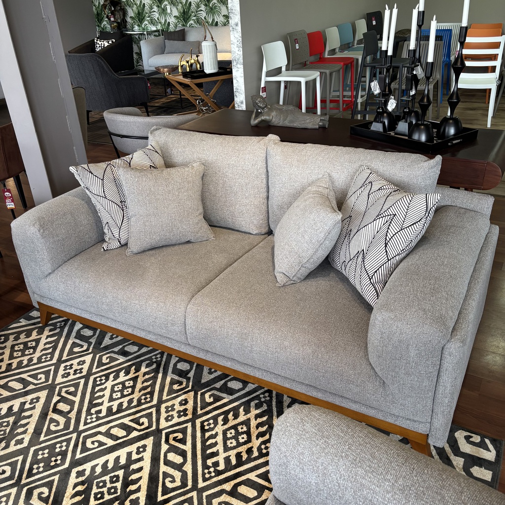 SOFA DOBLE BALTIMORE GRIS CLARO AL02OG03BLT0000410-Y0729