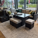 SOFA EN L CON MESA AJUSTABLE 3 OTO CAFE MIXTO HAI12C053A-W-LS-3D-1