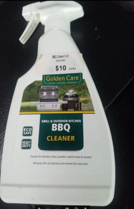 BARBECUE CLEANER 0,75 LTR, GOLDEN CARE GC61000