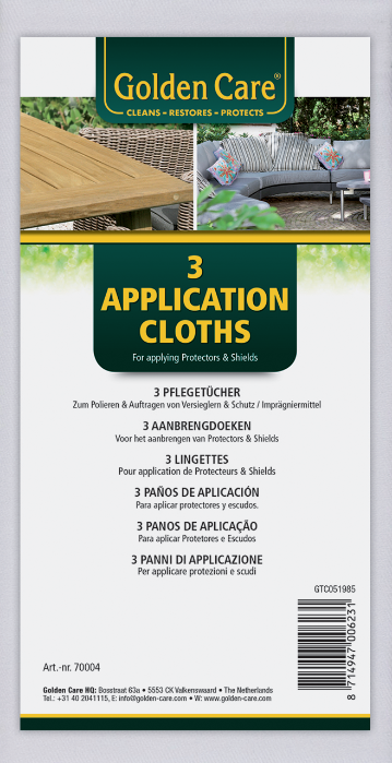 Applications Cloth Set White marca GOLDEN CARE