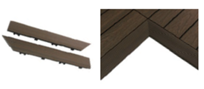 MOLDURA WALNUT ESQUINA INTERNA FASCIA, QUICK DECK NTWQD-IF-WN