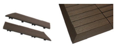 MOLDURA TEAK ESQUINA EXTERNA FASCIA QUICK DECK NTWQD-OF-TK