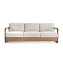 SOFA TRIPLE MARE 218X77X85 TELA BEIGE SEM70043NGFS267