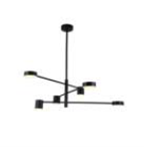 LAMPARA COLGANTE NEKA264014P-LED-6BKWH-NEGRO