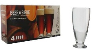 SET 4 VASOS BEER BIERE