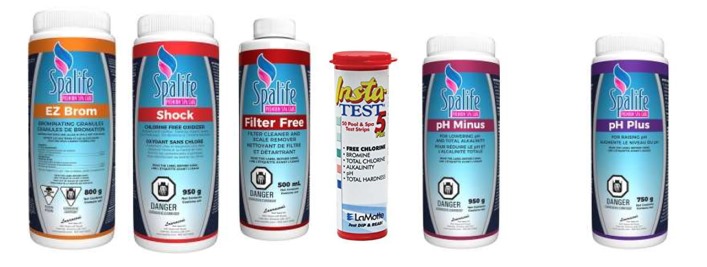 SPA KIT MANTENIMIENTO AGUA 6 PRODUCTOS