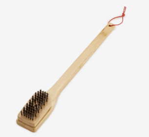 CEPILLO BAMBOO LIMPIEZA PARRILLAS 12" WEB6275