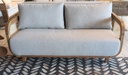 SOFA DOBLE VENTO TELA GRIS CLARO A740 NZF SEM73895NZFA740