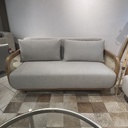 SOFA DOBLE VENTO TELA GRIS CLARO A740 NZF