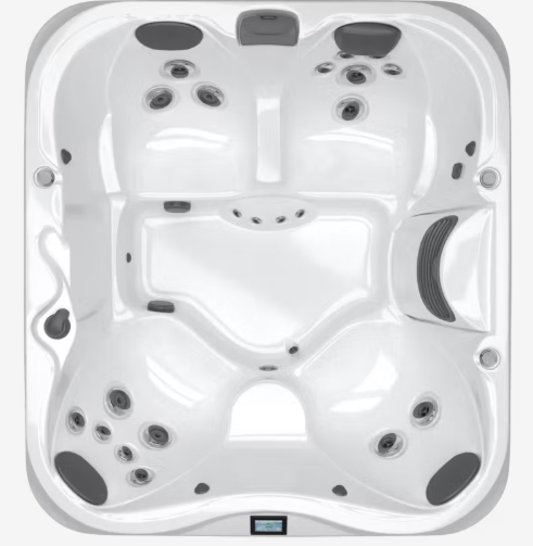 SPA JAC325 CON TAPA CABINET MODERN HARDWOOD SHELL SILVER PEARL