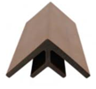 MOLDURA US47 TEAK ESQUINA INTERNA UH67 280CM  NTWUS47-280-TK