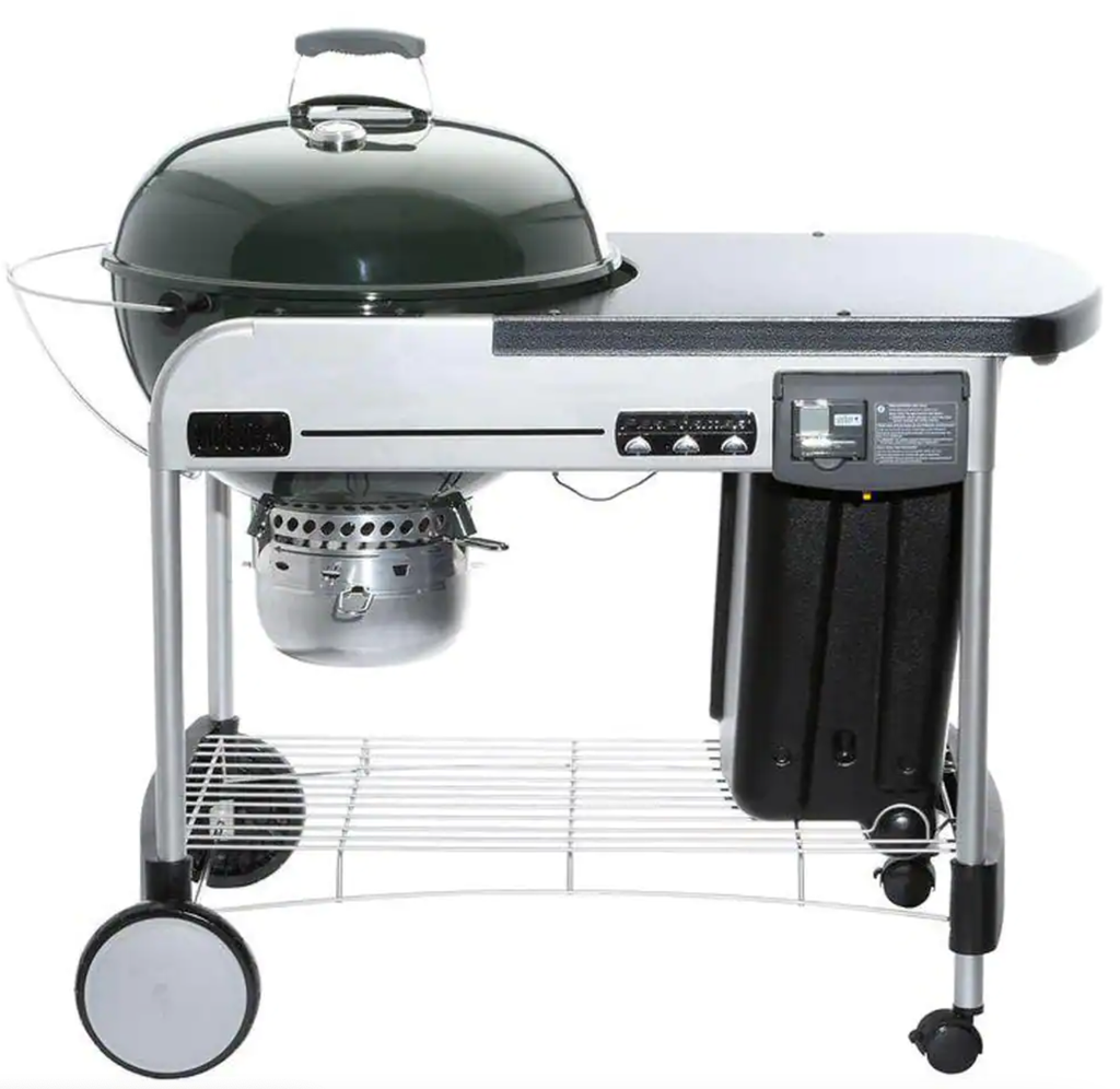 PARRILLA CARBON PERFORMER DELUXE 22 PULG VERDE WEB15507001