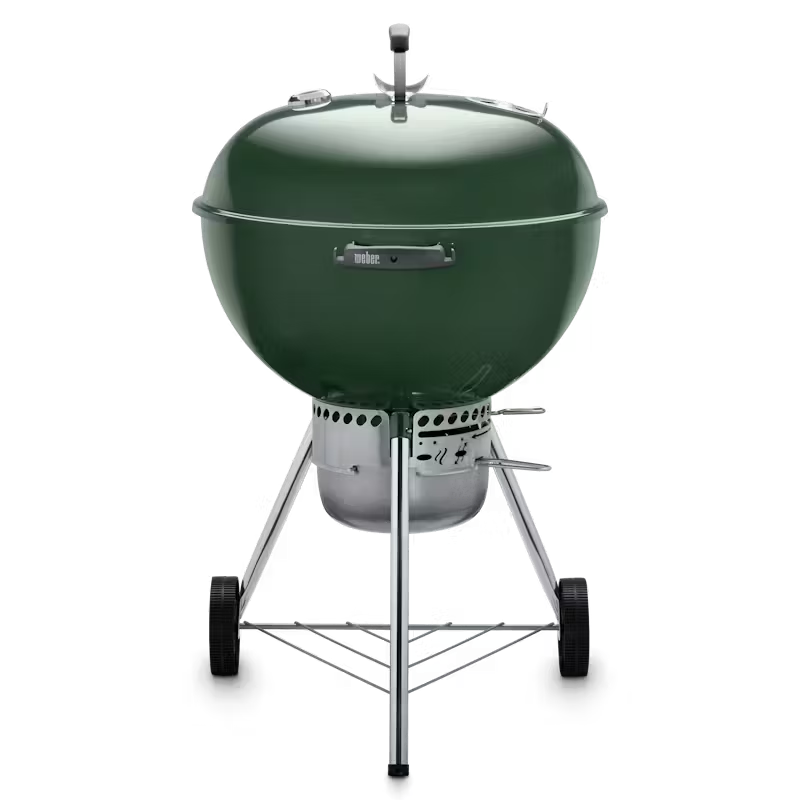 PARRILLA CARBON ORIGINAL KETTLE PREMIUM 22 PULG VERDE WEB14407001