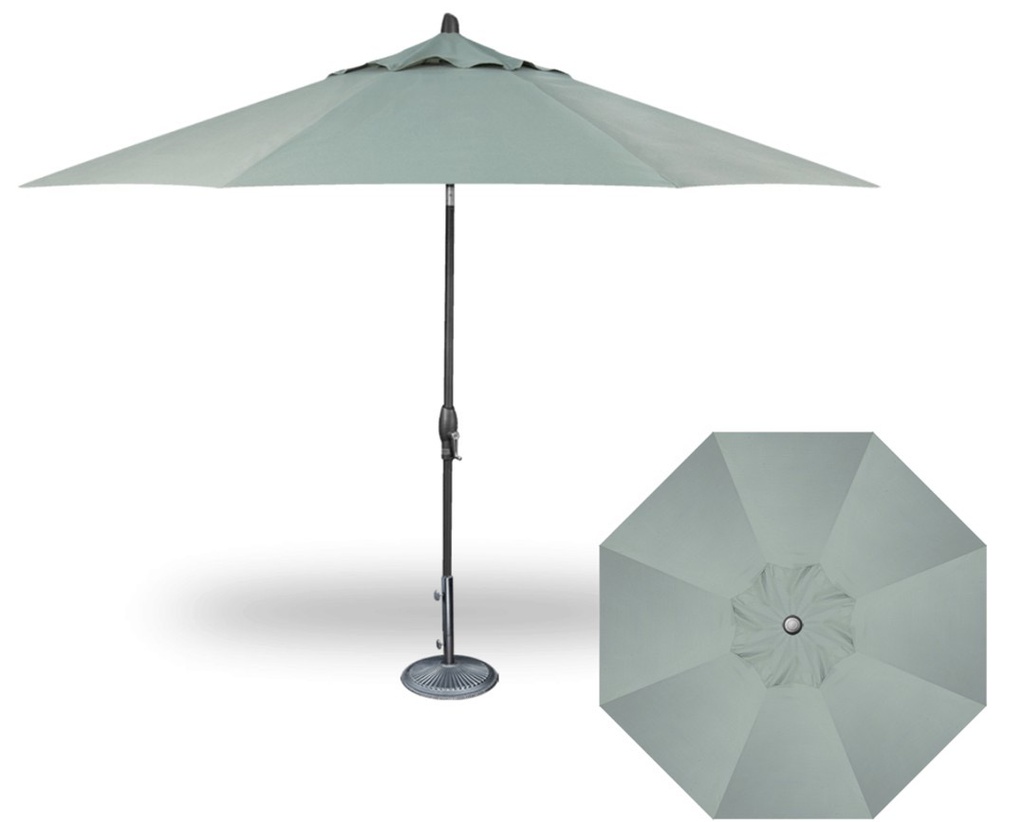 SOMBRILLA CENTRAL POLE OCTAGONAL 3 M LIGHT GREY TELA O BRAVIA SPA HAIUSA35308-A-5Z1-4813