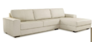 SOFA EN L COMO C2 ROTTERDAM PEROLA 185 CM