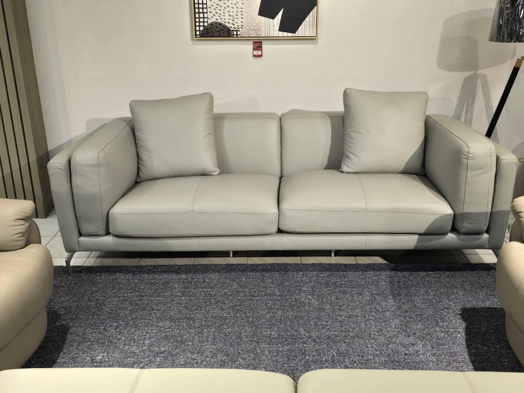 SOFA DOBLE  VERNIER  C2 COSMOS SILVER 240 CM