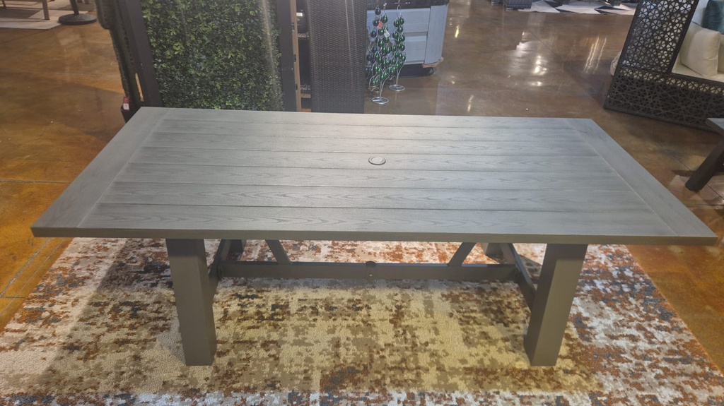 MESA COMEDOR PANAMA COLOR BRUSHED GREY 215X100CM