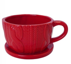 TAZA DECO 17.5X13.5X8CM RON180-1300173