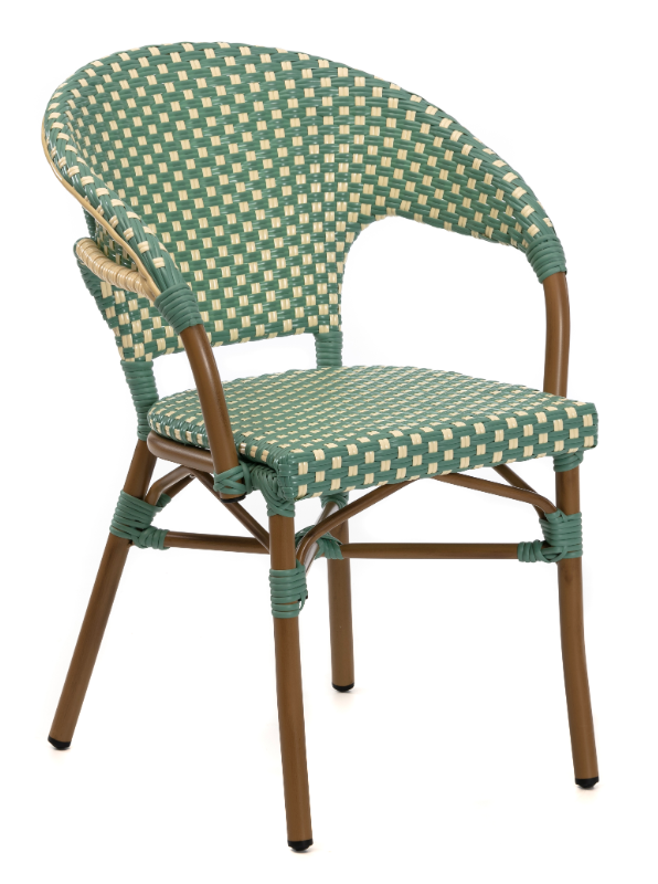 SILLA DRESDEN FRENCH BISTRO VERDE EAS6027-GREEN