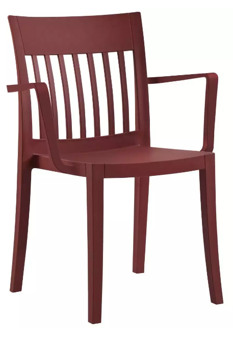 SILLA EDEN-K CON BRAZOS ROJA PAP818490-51