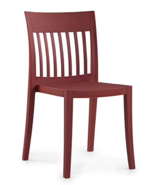 SILLA EDEN-S SIN BRAZOS ROJA PAP397520-51