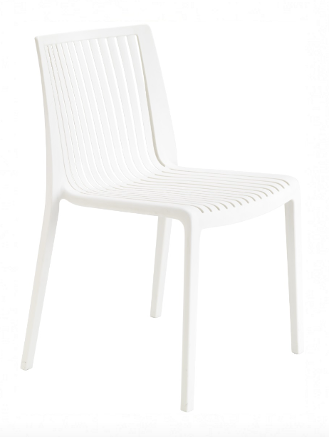 SILLA COOL SIN BRAZOS BLANCA PAP397018-01