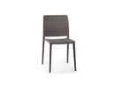 SILLA FAME-S SIN BRAZOS TAUPE PAP901680-61