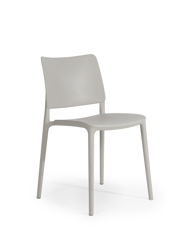 SILLA JOY-S SIN BRAZOS GRIS PAP901505-17