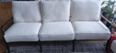 SET SOFA TRIPLE SARATOGA 2 SOFAS INDIVIDUALES TELA G8F