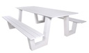 MESA PICNIC 200X220CM BLANCA HAISD-602-WHITE