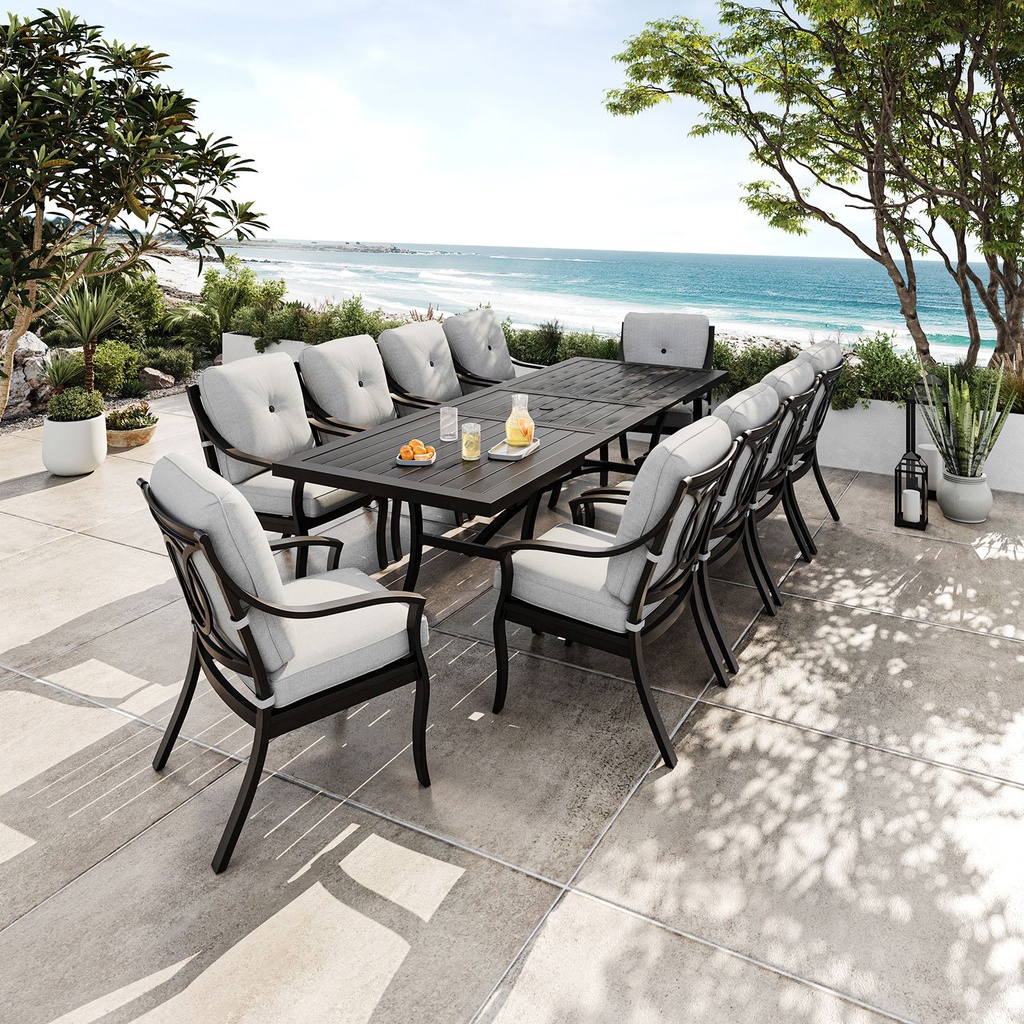 MESA COMEDOR EXTENSIBLE 110X40 PULG ESSEX