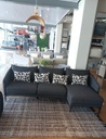 SOFA EN L TRIPLE MARTINES CORNET NEGRO KON284971-5191