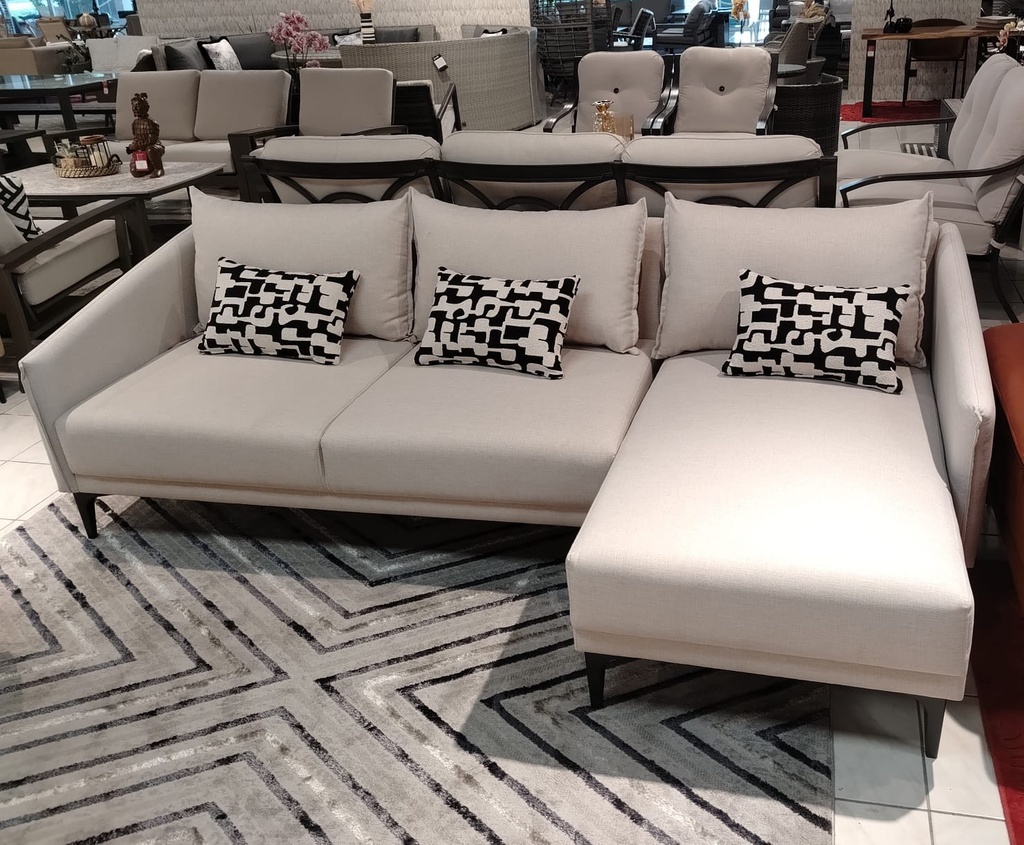 SOFA EN L TRIPLE MARTINES CORNET BLANCO KON284966-5187