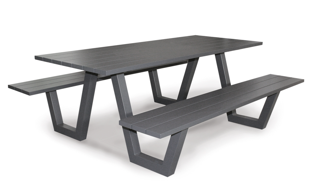 MESA PICNIC 200X220CM GRIS HAISD-602-GREY
