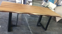 MESA COMEDOR RECTANGULAR MADERA RUSTICA 220 CM EUR2862326-220-M