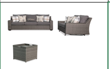 SET SOFA TRIPLE 1 SOFA DOBLE CON MESA CENTRO 18C35A-W-3D-KD-1