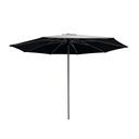 SOMBRILLA 3M REDONDA POP UP ESTRUCTURA PLATEADA CON TELA NEGRA A HAIUKP393008-2S-4208