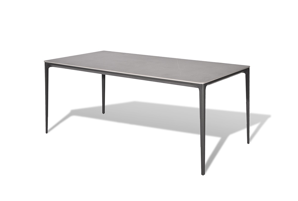 MESA COMEDOR MARRA CHARCOAL 180X90 ART301T